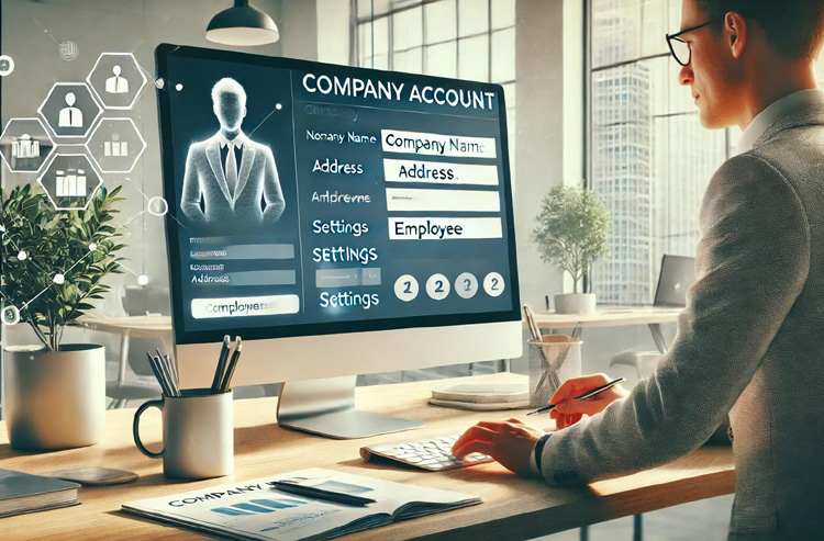 Set Up a Comapny Account